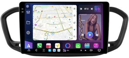 Магнитола для Lada Vesta NG 2023+ (с ШГУ) - FarCar GX10-7289B10 монитор 10.36" 2K QLED на Android 14, TS20, 6+128Гб, CarPlay, 4G SIM-слот