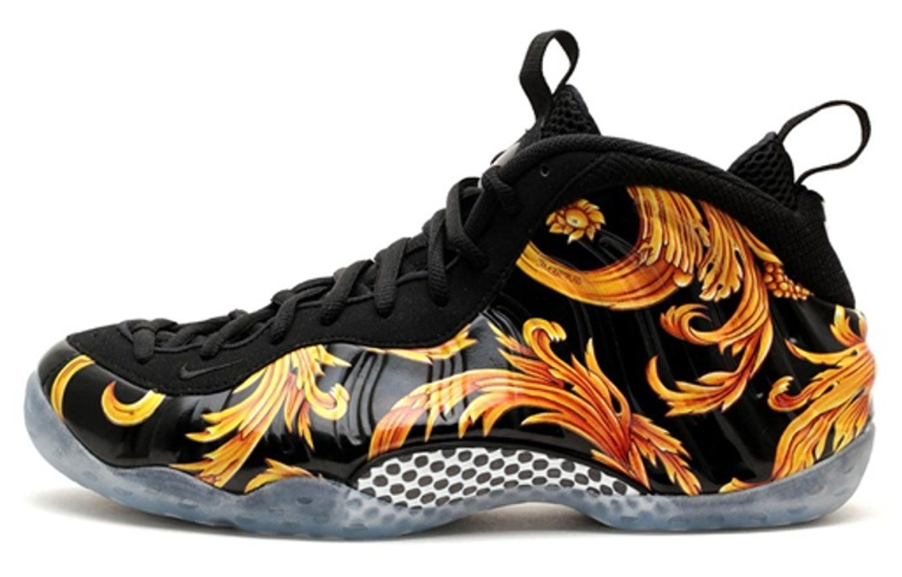 Nike air foamposite black store