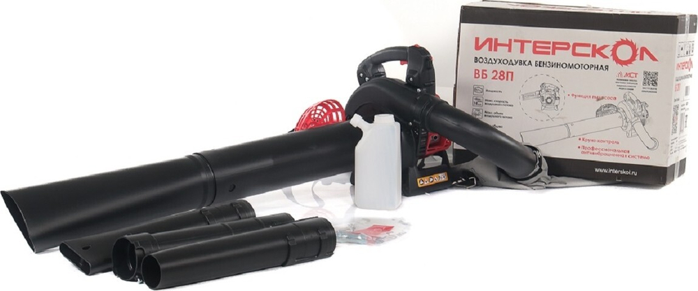 Воздуходувка-пылесос бензиновая ИНТЕРСКОЛ ВБ 28П 677.0.0.70