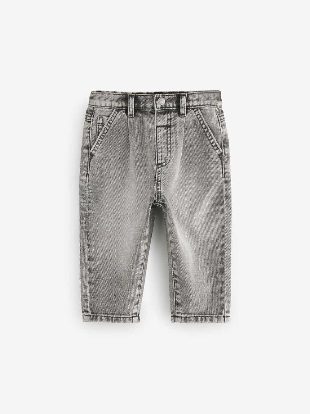 Джинсы для мальчика Next B60-166, Серый