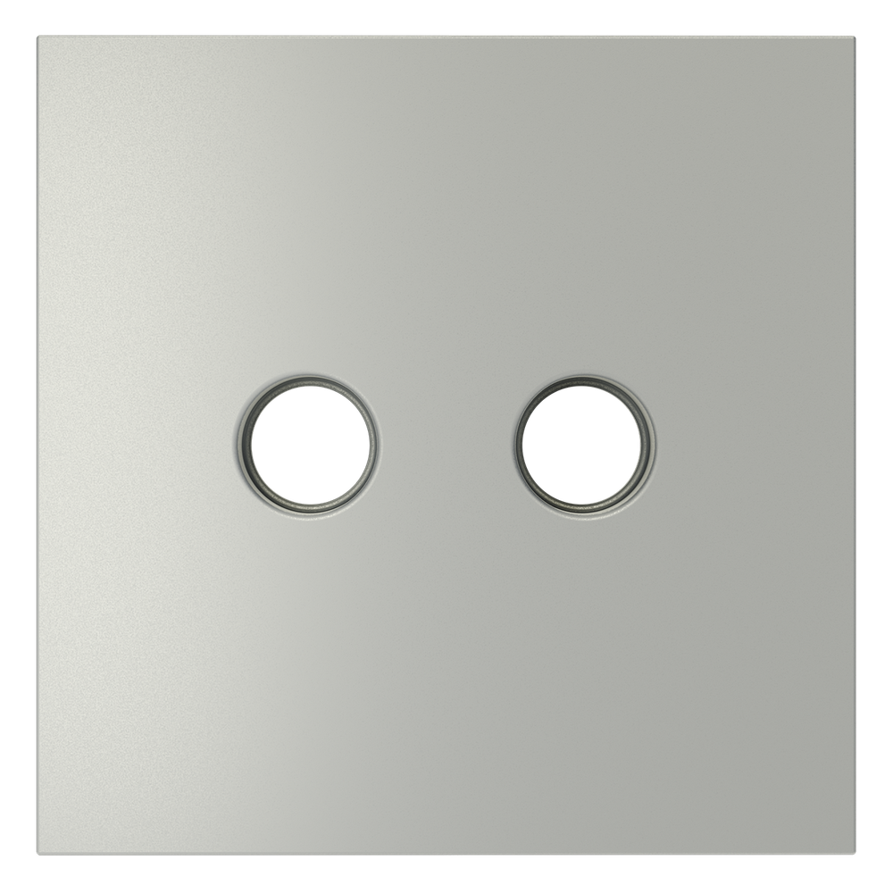 Накладка для розетки телевизионной оконечной TV+SAT, S70 (сталь)