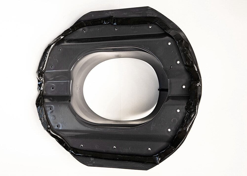 Турбодефлектор TD160 ОЦ, вент. выход утепленный высотой Н-500, для кровельного профнастила 20мм, серый