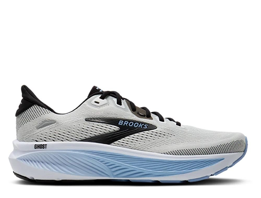 Мужские беговые кроссовки Brooks Ghost 18 M Светло-серый-Blue
