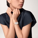 CARTIER Blue Balloon Collection Automatic Mechanical Movement Rhinestone Embellished Women"s Watch Watch 33mm