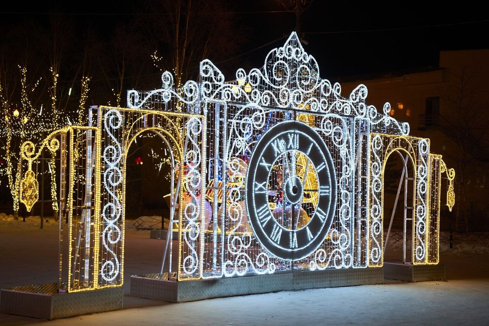 Светодиодная входная группа "Часы"