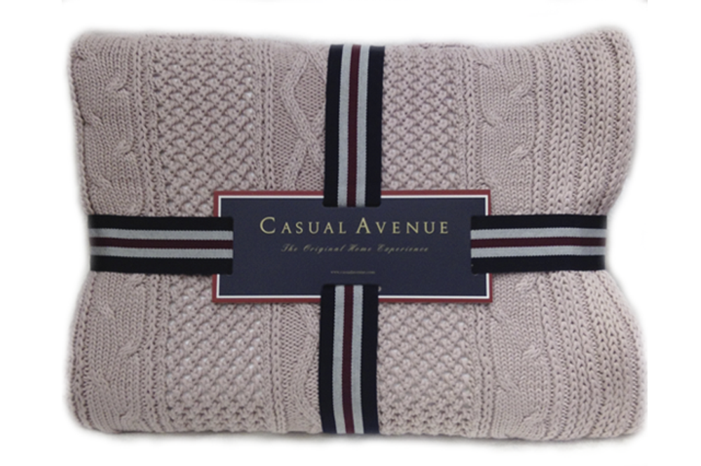 Плед 130х170 Bradford от Casual Avenue розовый Турция