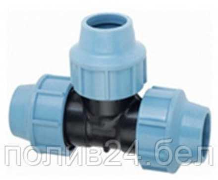 Тройник для ПЭ трубы 75мм
