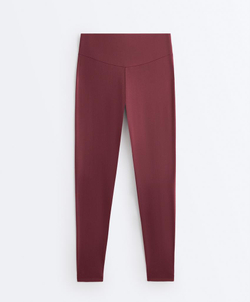 OYSHO Легинсы Comfortlux длиной до щиколотки с высокой посадкой, вишневый
