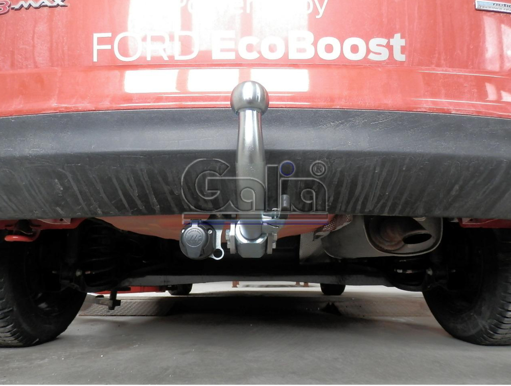 Фаркоп оцинкованный Galia F118C для Ford B-Max 2012-(паспорт и сертификат в комплекте)(без электрики)