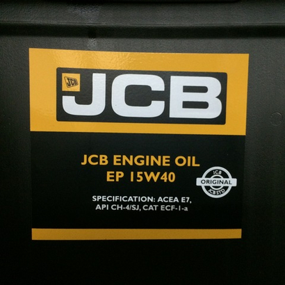 Масло моторное JCB ENGINE OIL EP 15W40 оригинал канистра 20л минеральное
