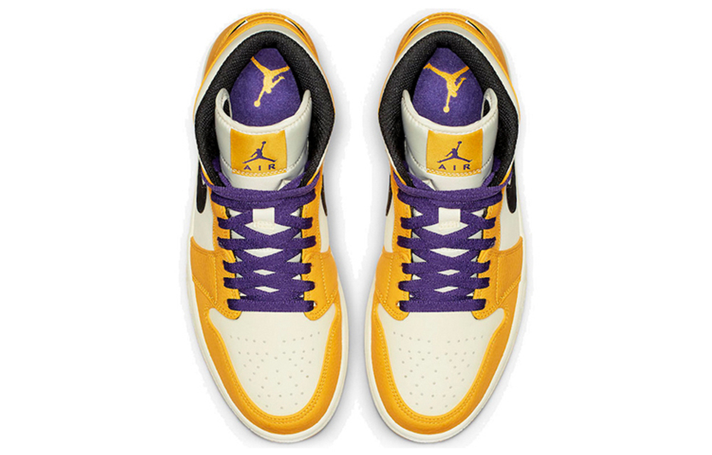 Кроссовки Jordan Air Jordan 1 Mid "Lakers"