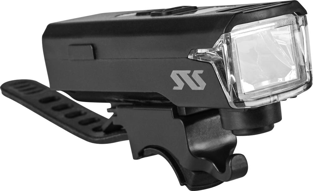 Фонарь STG передний модель BC-FL1754 300 LM, 1800 mAH, электрозвонок, выносные кнопки на руль