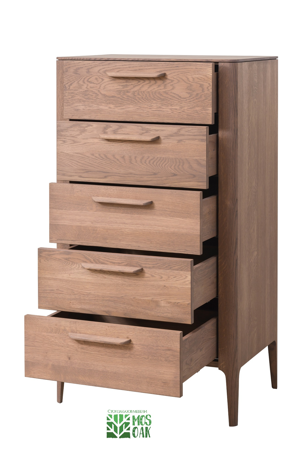 Комод высокий из массива дуба Porto-1 (Atlanta-1)