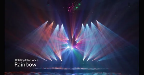 SILVER STAR PLUTO BEAM [SS9151SC] вращающаяся голова Beam, 130Вт