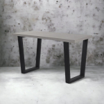 Подстолье, ножки для стола металлические в стиле лофт, опоры мебельные - Комплект 2 шт