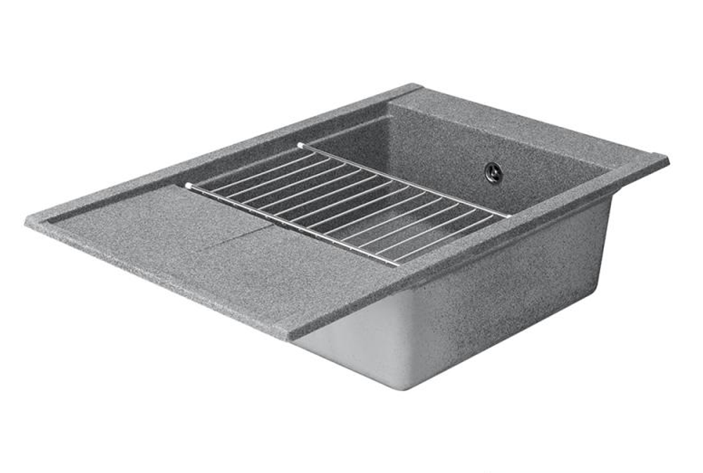 Кухонная Мойка Делия 78 (Серая) NEW