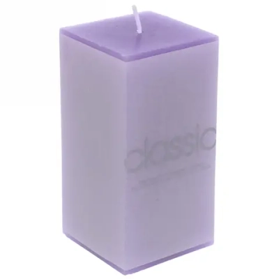 Свеча «Classic» 5*5*10см цвет лавандовый ZD-143