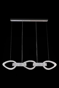 Подвесная люстра LED 150W 3000К-6000К LE3030/1250L CH хром Veronique Leon