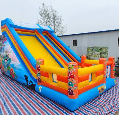 Надувной батут-горка «Супер-волна ST» 10*5*6,8 м.