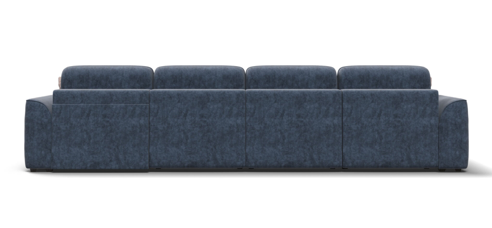 Угловой диван KING MODOOL MAX Велюр royal топаз