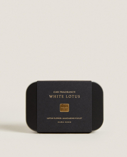 Zara Home Ароматизатор для автомобиля White Lotus 20 мл, аромат цветочный, Розовый