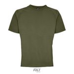 Футболка SPORTY, мужская, полиэстер 140. Красный  S