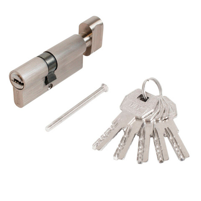 Цилиндр Стандарт MAX  70 (30х40В) SN 5кл мат.никель перф.ключ/верт