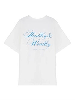 Футболка HEALTHY & WEALTHY