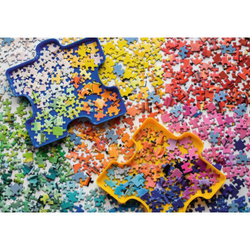Puzzle Красочные детали пазла 1000 деталей. 152742