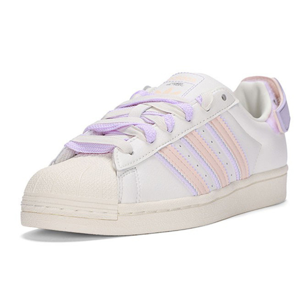 Кроссовки Adidas Originals Superstar White Purple Pink