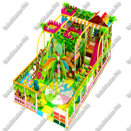 Детский игровой лабиринт "Пальмовый терем" HAS-1005