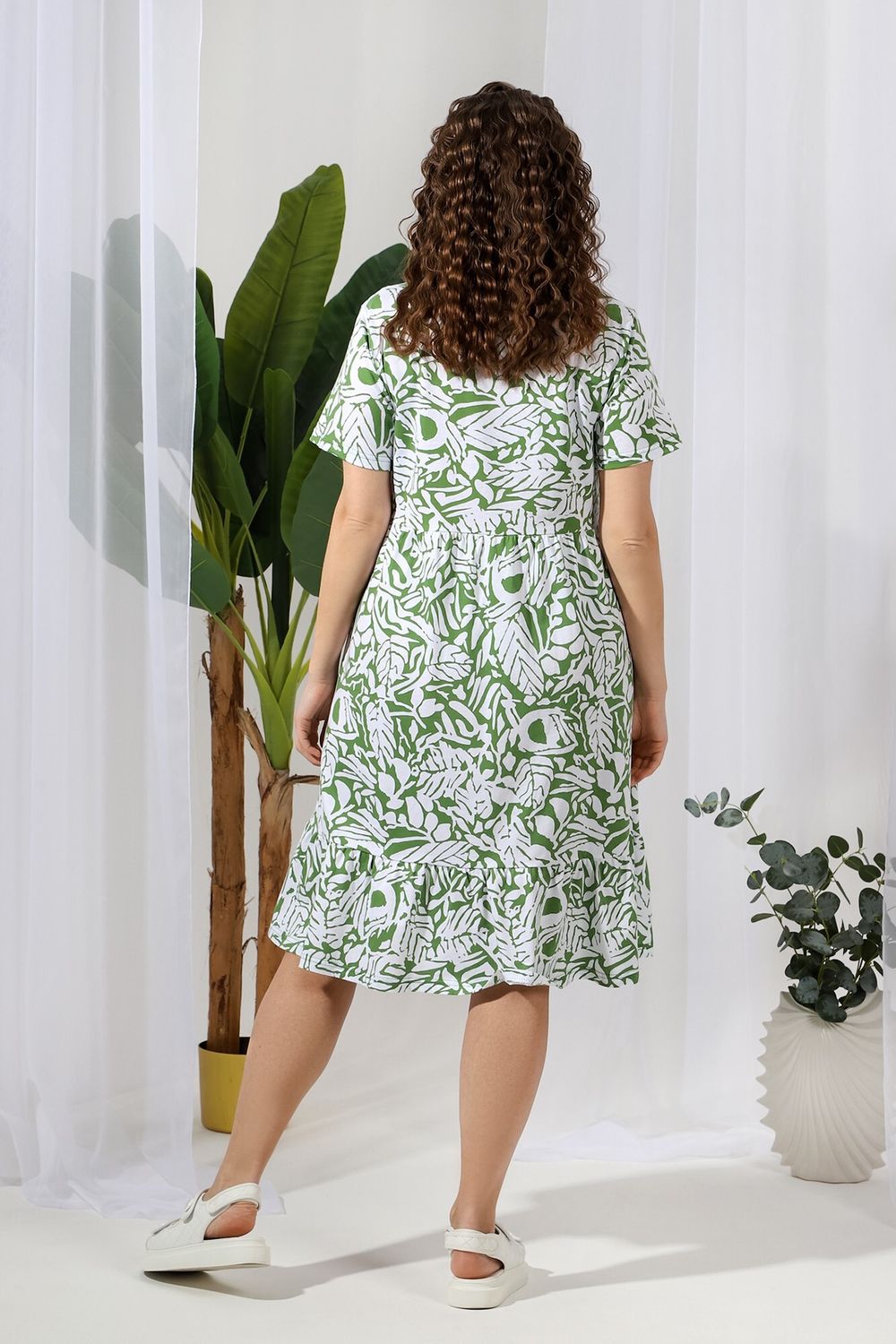 Платье Ассоль-1 Виотекс ЗЕЛЁНЫЙ