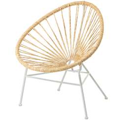 Плетеное кресло Acapulco бежевое