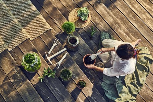 Набор инструментов для ухода за садом CELLFAST PASTEL (бежевый)