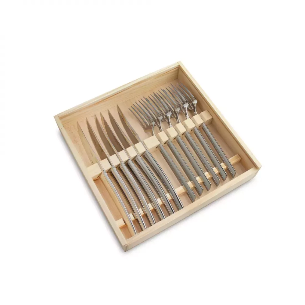 Набор столовых приборов для стейка 12 предметов на 6 персон Cristema Manausе