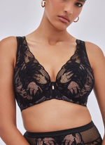 Бюстгальтер-бралетт Boudoir с мягкими чашками (Размер: 75D) (Цвет: черный)