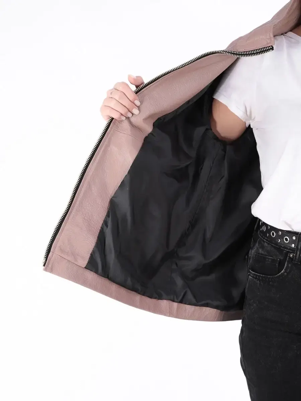 Куртка женская из натуральной кожи