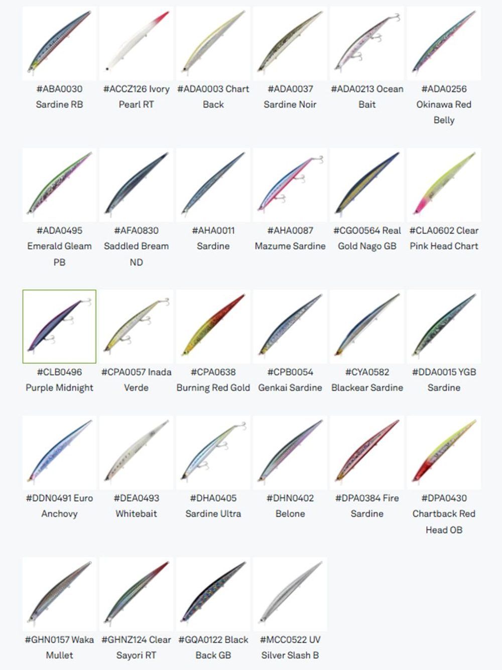 Воблер DUO Tide Minnow Slim 175 Flyer, DHA0405 Sardine Ultra, 175 мм, 29 г, тонущий, минноу