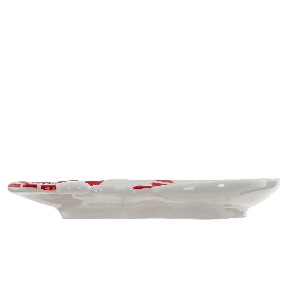 GAEM Тарелка "Снеговик", L13 W17,5 H2 см