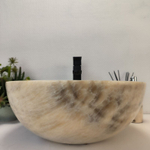 Раковина из оникса Bowl Grey TinLip BO-63048 45*45*17 42