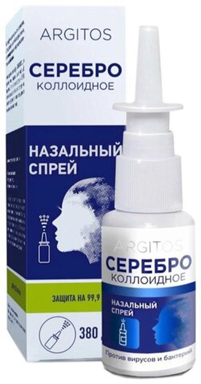Argitos Коллоидное серебро спрей д/мест. прим. фл., 30 мл