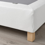 Каркас кровати - LYNGÖR / LYNGОR IKEA/ ЛЮНГЕРЬ ИКЕА, 140х200 см, белый