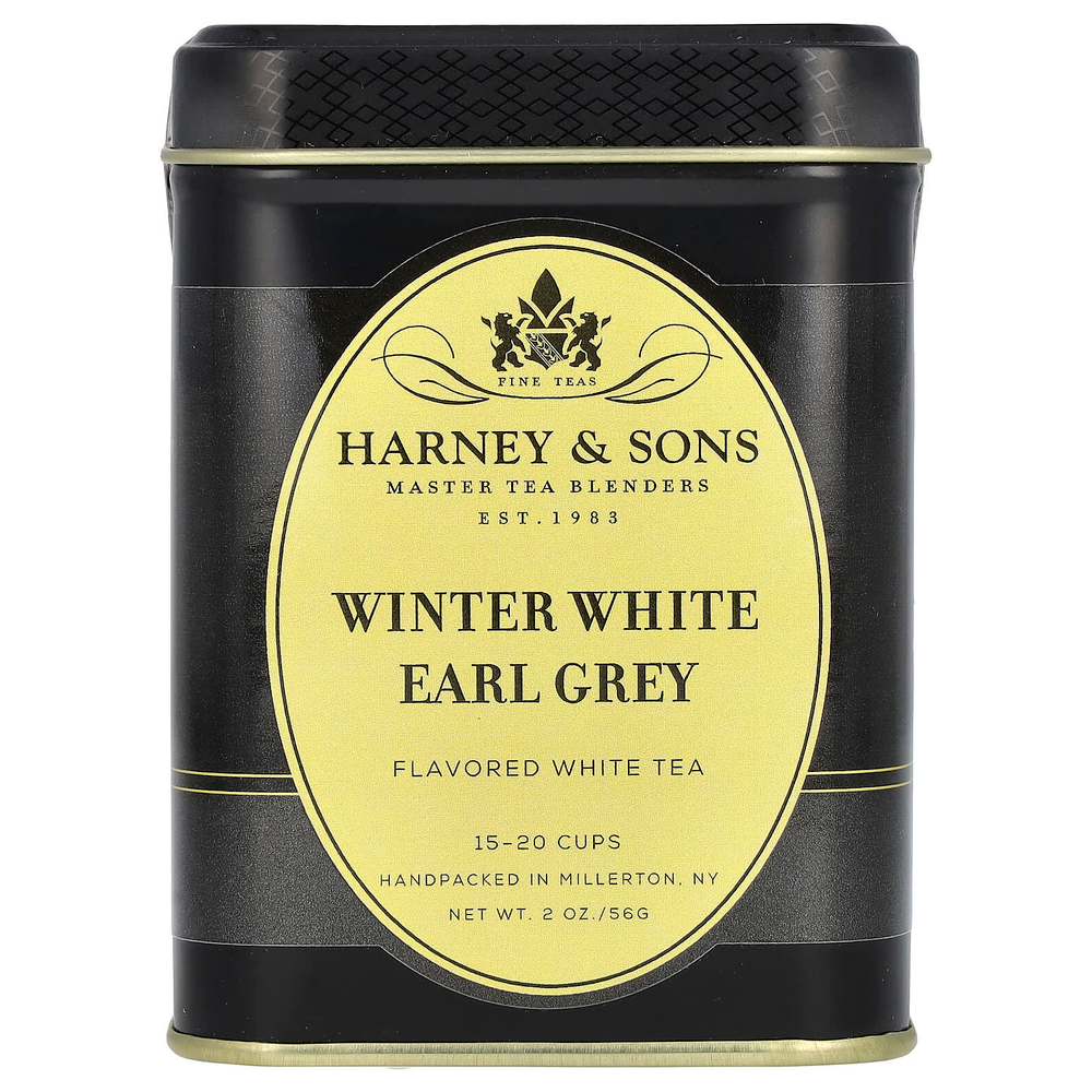 Harney & Sons, White Tea, White Winter Early Grey, 56 г (2 унции)