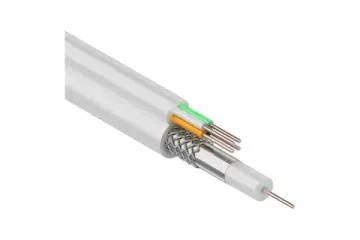 Кабель видеонаблюдения ККСВ-В 4х0.5мм белый REXANT