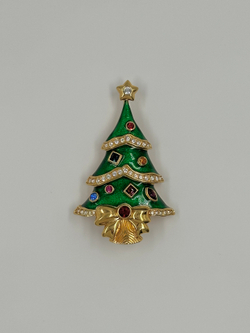 Брошь Ель Franklin Mint