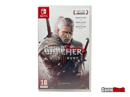 The Witcher 3: Wild Hunt (Nintendo Switch, Русские субтитры, Б/У)