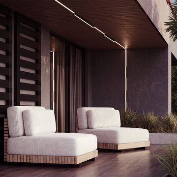 Уличный трековый светильник Outdoor O-TR02-1-S-12WB4K