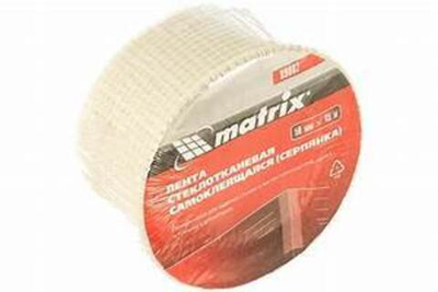 Серпянка самоклеящаяся 50 мм х 45м// Matrix 89002