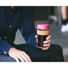 KeepCup Кружка KeepCup Brew Cork L 454 мл Black