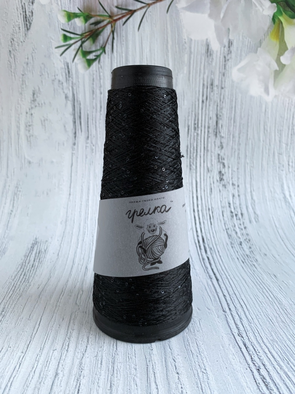 Пряжа с мини пайетками Италия